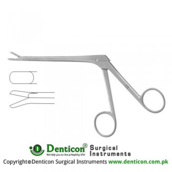 Ferris-Smith Leminectomy Rongeur Down Stainless Steel, 15.5 cm - 6" Bite Size 5 mm 